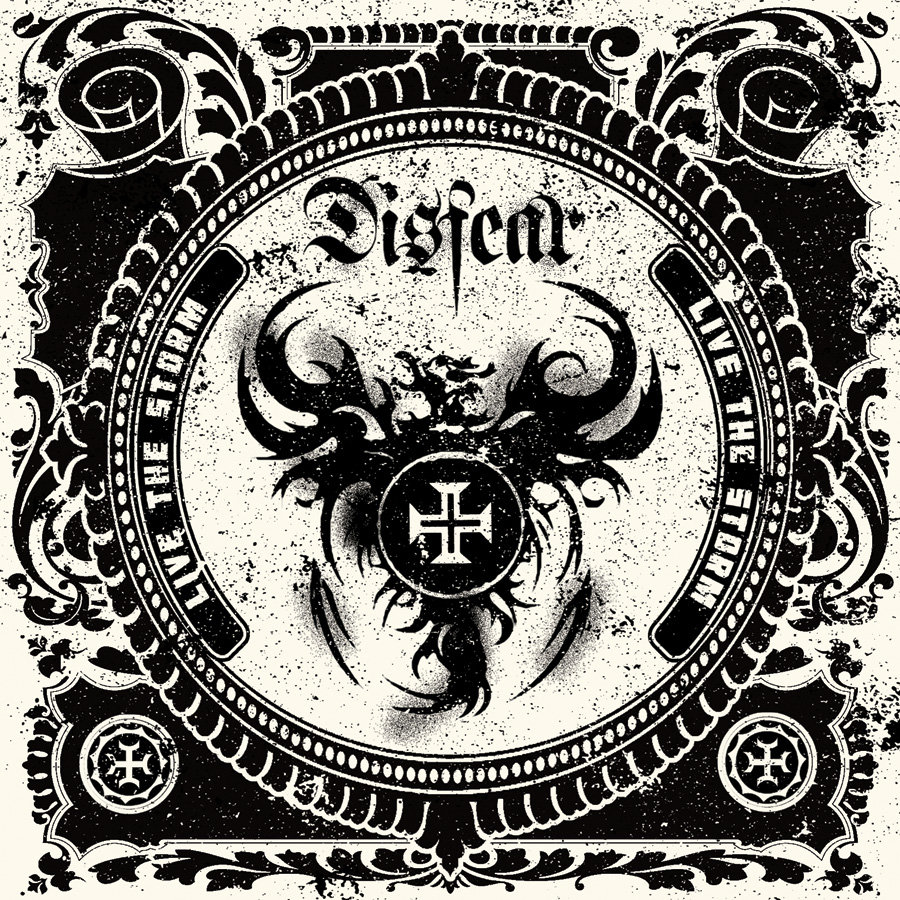 DISFEAR - Live The Storm LP (Svart vinyl)