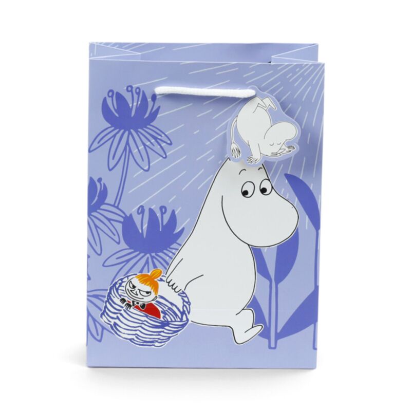 Mumin Presentpåse - Medium Blå - 2