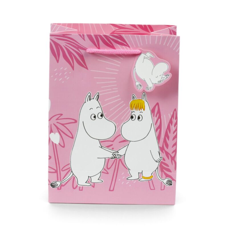 Mumin Presentpåse - Medium Rosa - 2