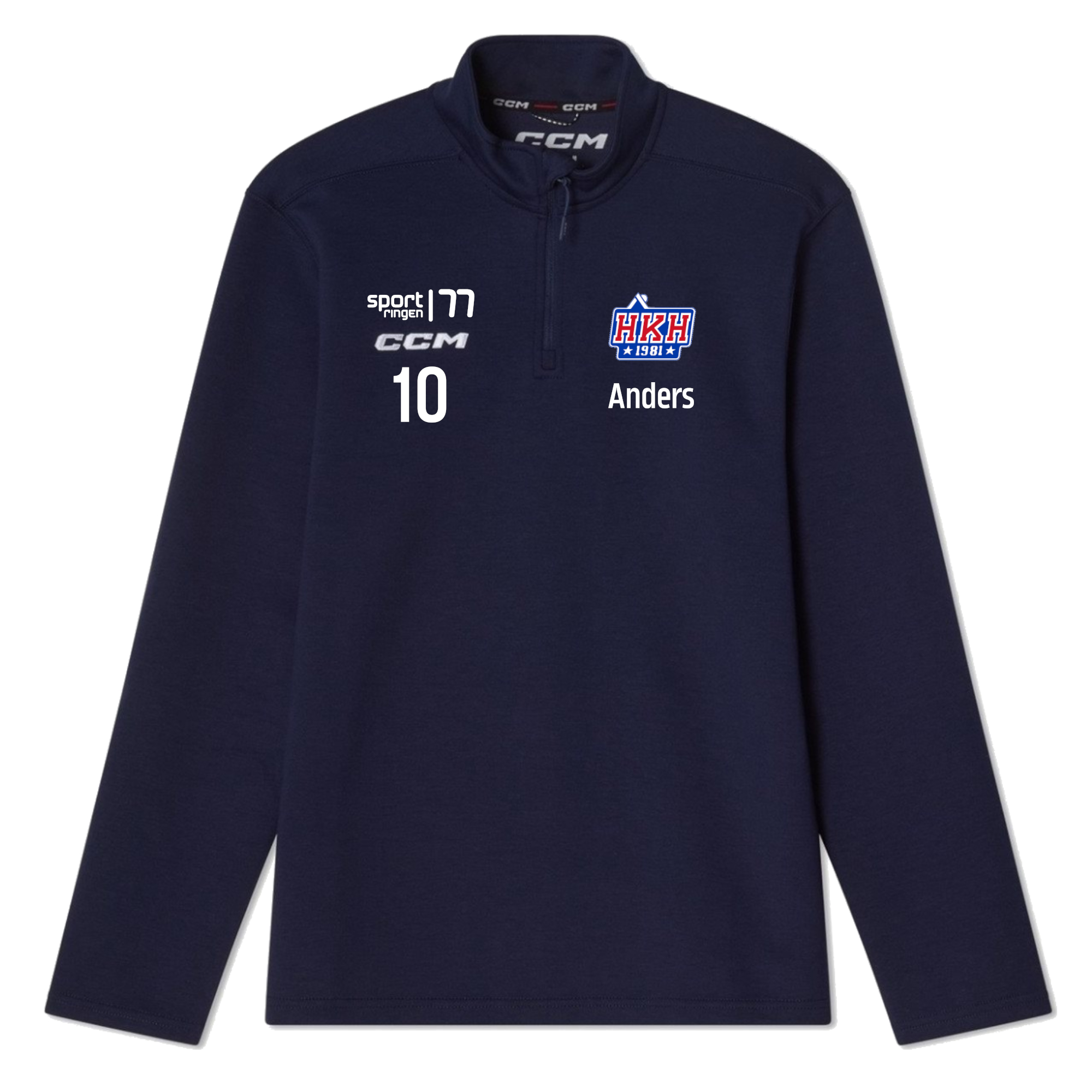 CCM Team Locker 1/4 Zip Tröja Senior (HKH)