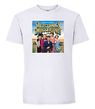 Saltstänk och Smuggelsprit T-Shirt Vit
