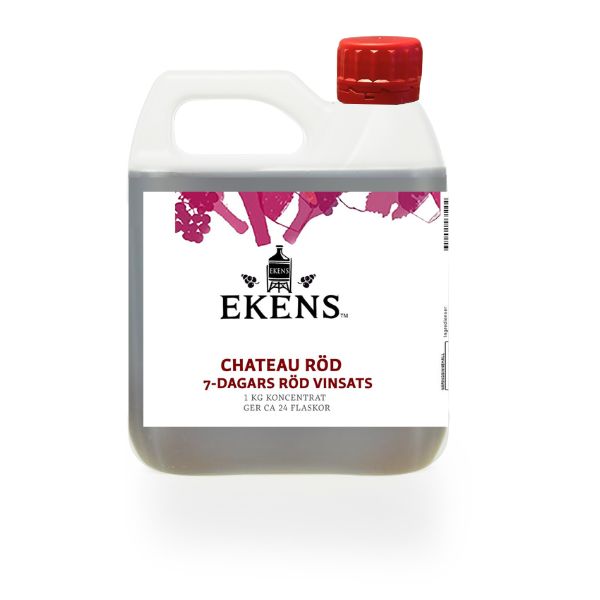Ekens Chateau 7 dage Rødvin vinsæt, SALG