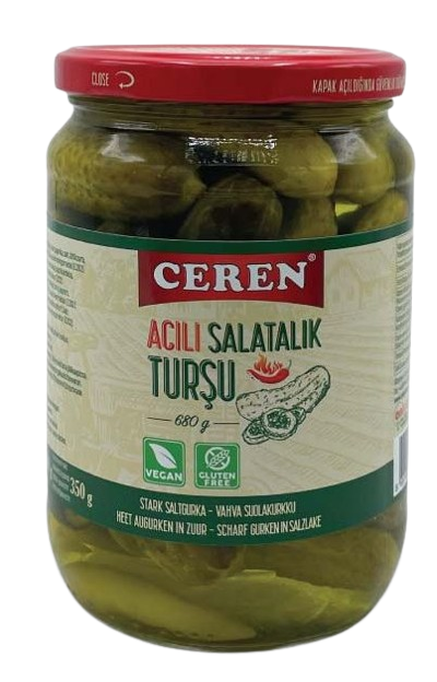 Cornichons Piklade Mini-Gurka