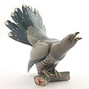 Jens Peter Dahl-Jensen (20th Century) Cuckoo #1770 22/20 cm