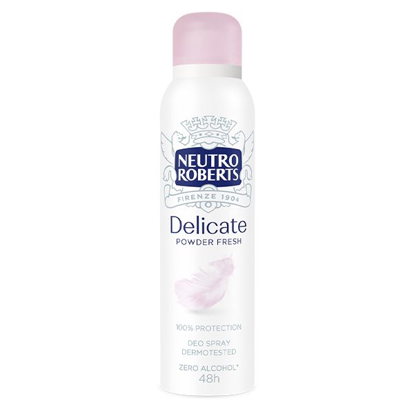 NEUTRO ROBERTS Delicate Deo Spray Powder Fresh 0% Alcohol 150 ml