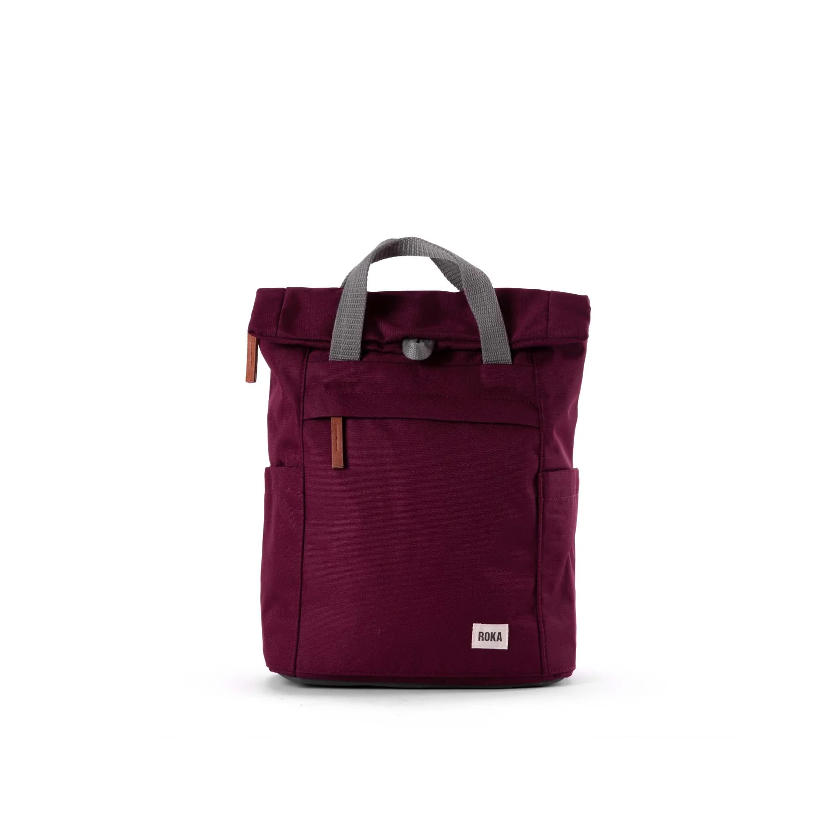Ryggsäck från ROKA , modell Finchley Small, vinröd