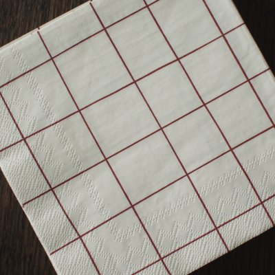 Servetter Square Dark Red - 3