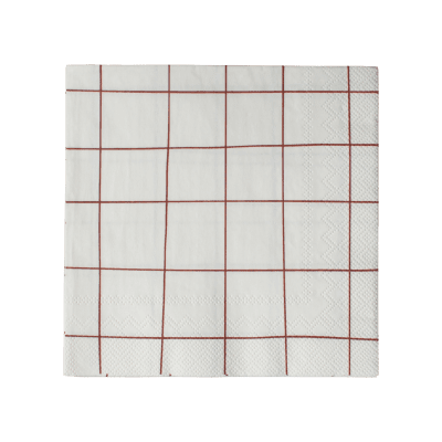 Servetter Square Dark Red