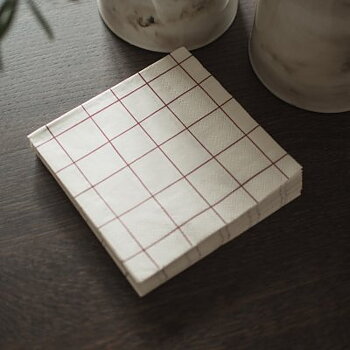 Servetter Square Dark Red