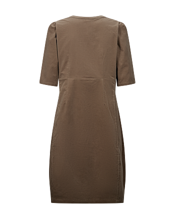 Olana dress baby cord - taupe