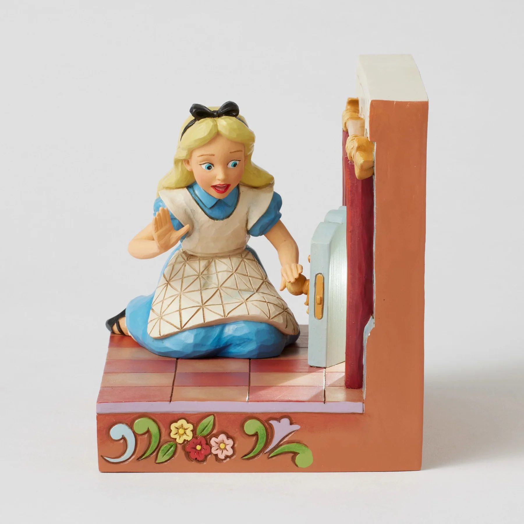 Jim Shore Disney Figurin - Alice in Wonderland LED Door - 3