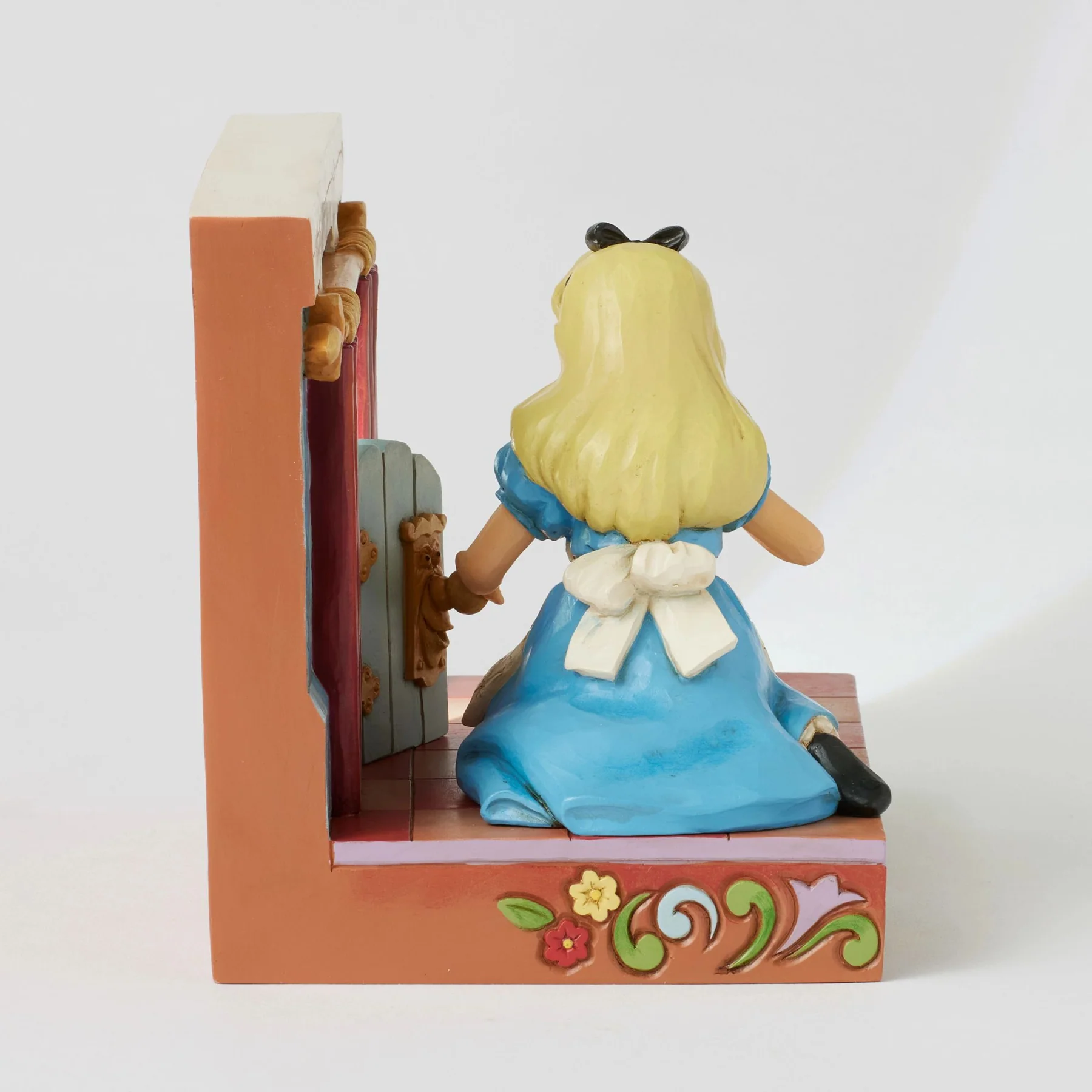 Jim Shore Disney Figurin - Alice in Wonderland LED Door - 4