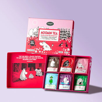 Moomin Tea Bags - Wintery Moomin Flavors (Elegant Gift Box)