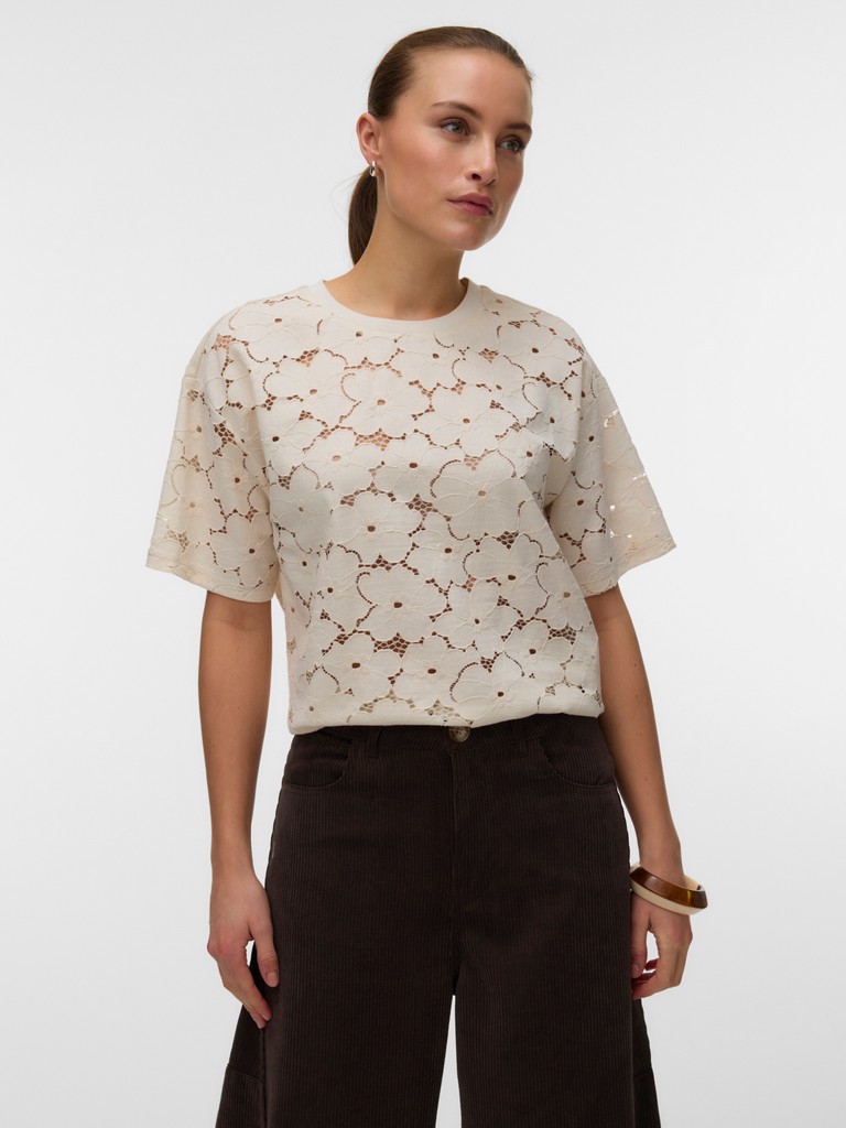 Vero Moda - Villa Topp Beige - 4