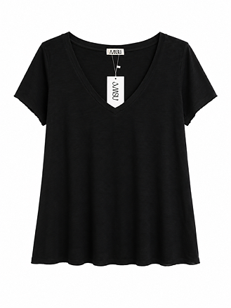 T-shirt Lou - svart