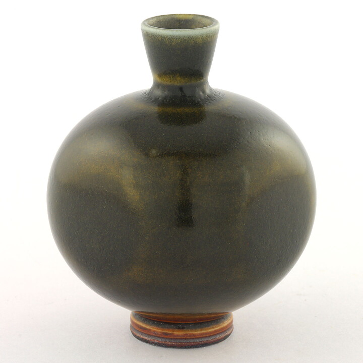 ベルント・フリーベリ  一点もの  緑色のベース  (5.5cm)  1960年代