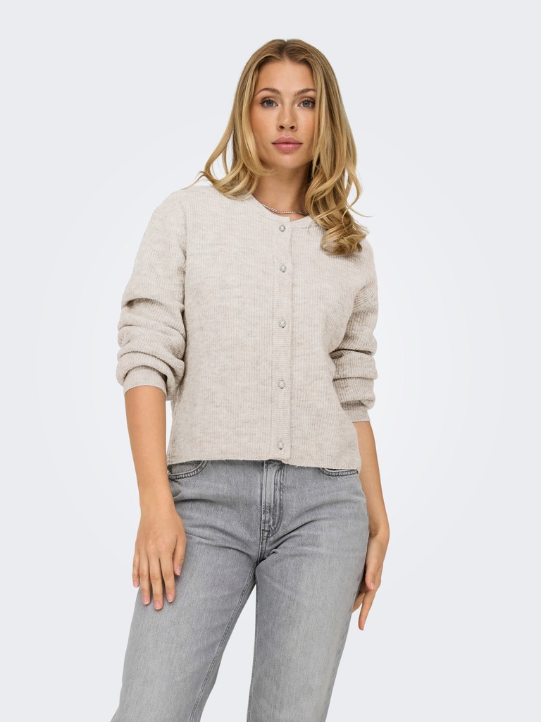 Jacqueline de Yong - Lumi Cardigan Beige - 3