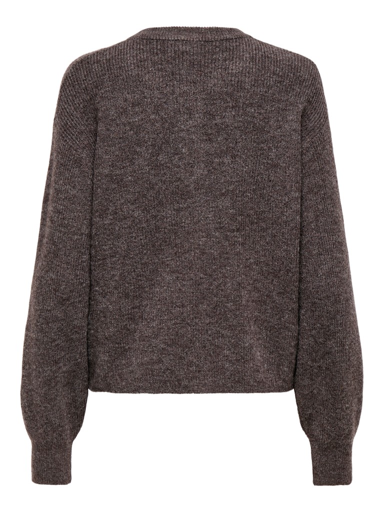 Jacqueline de Yong - Lumi Cardigan Brun - 2
