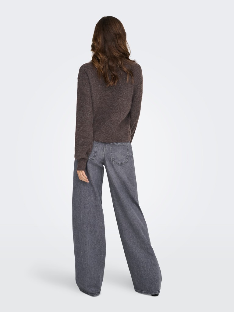 Jacqueline de Yong - Lumi Cardigan Brun - 6