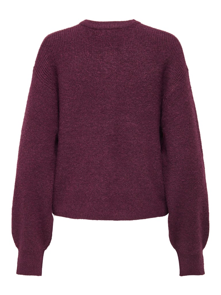 Jacqueline de Yong - Lumi Cardigan Vinröd - 2