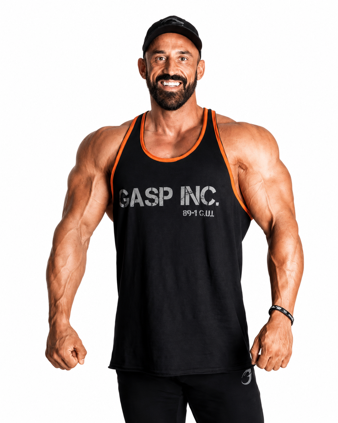 Division Jersey Tank - Black/Flame - 3