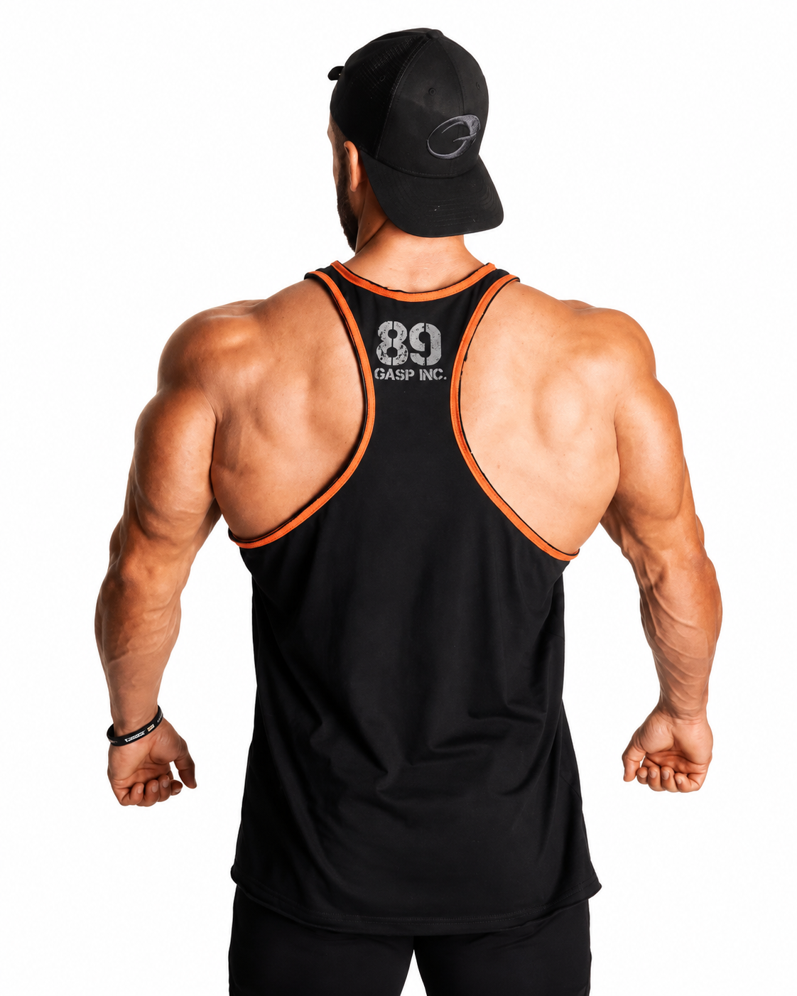 Division Jersey Tank - Black/Flame - 2