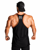 Division Jersey Tank - Black/Flame