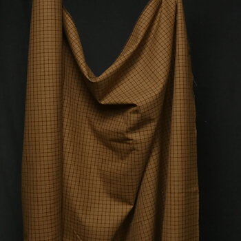 Outdoor Wool Brown Checked