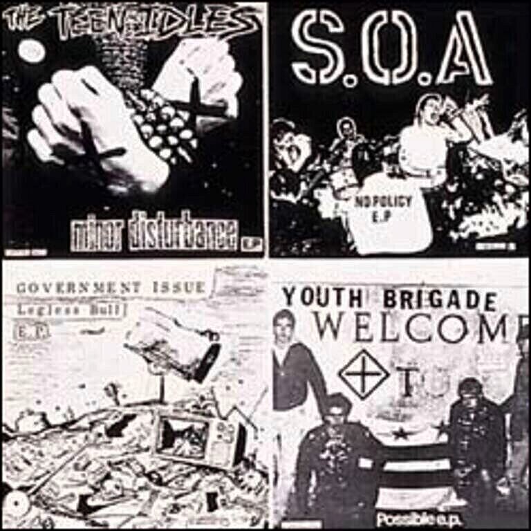 Dischord: Four Old Seven Inches - Samlings LP