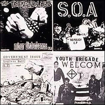 Dischord: Four Old Seven Inches - Samlings LP