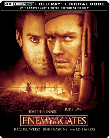 Enemy At The Gates - 25th Anniversary Limited Edition Steelbook (BLU-RAY 4K ULTRA HD + BLU-RAY)