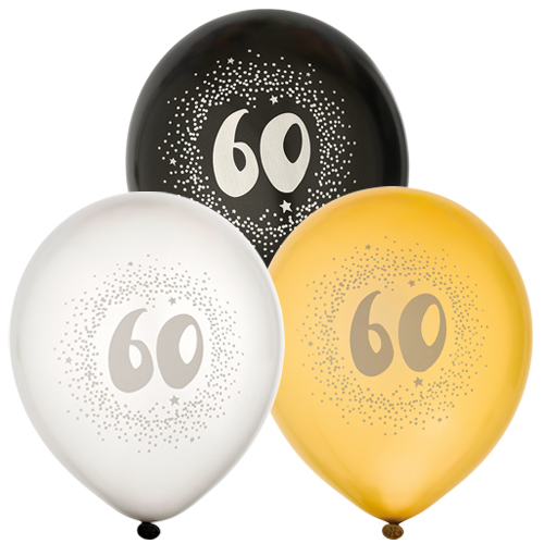 Ballonger 60TH BIRTHDAY 6-P