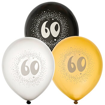 Ballonger 60TH BIRTHDAY 6-P
