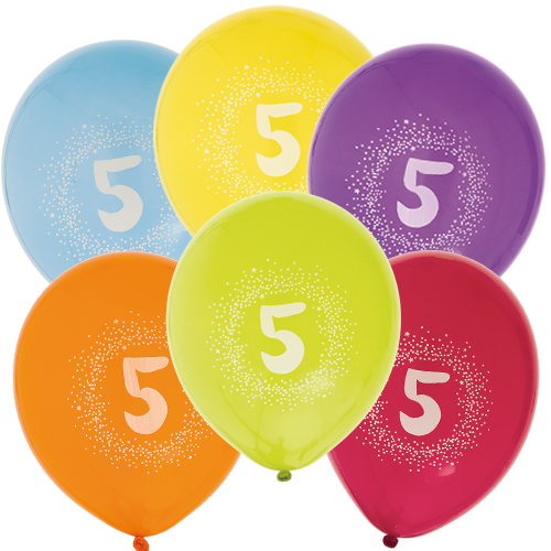 Ballonger 5TH BIRTHDAY 6-P
