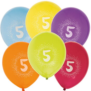 Ballonger 5TH BIRTHDAY 6-P
