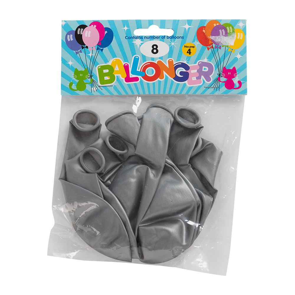 Ballonger SILVER METALLIC 8-P - 2