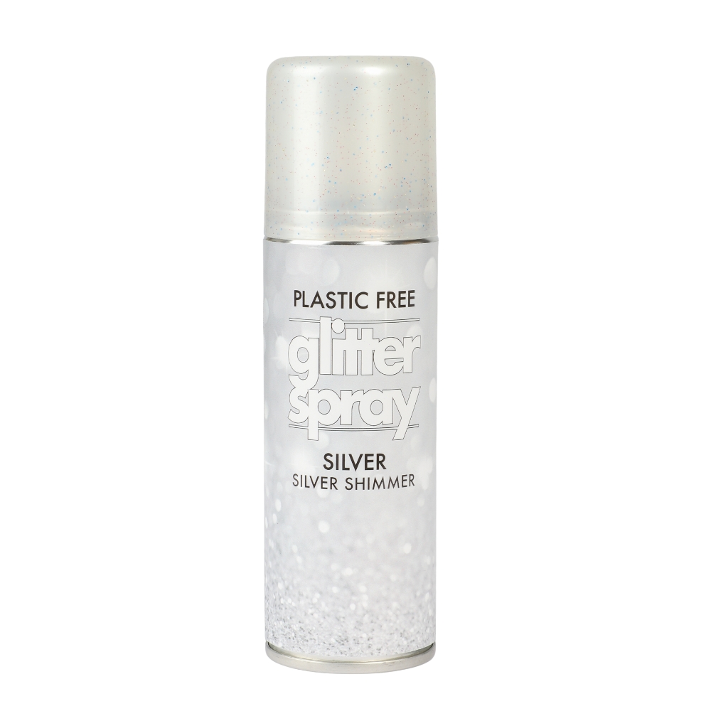 GLITTER SPRAY SILVER