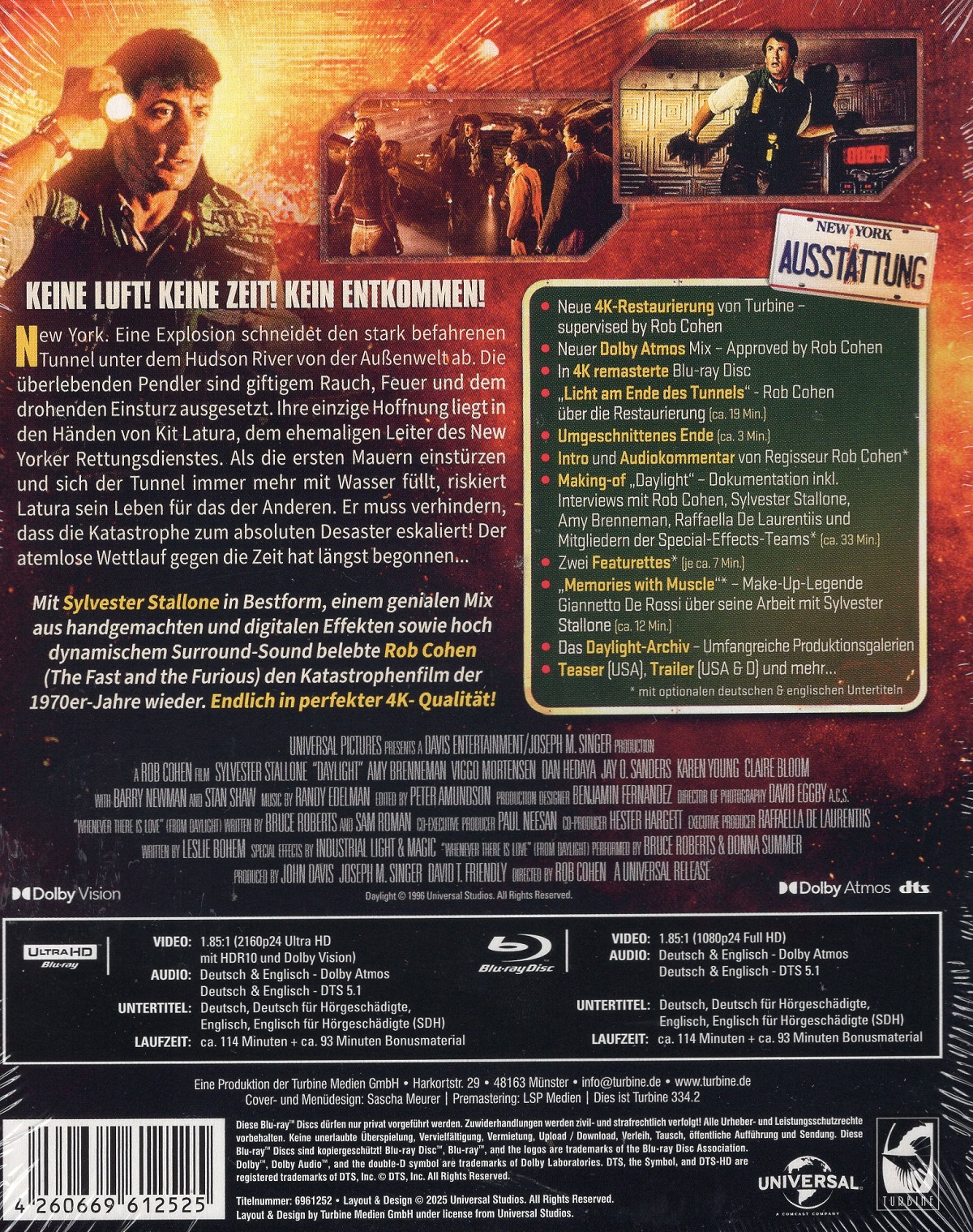 Daylight (ej svensk text) (4K Ultra HD + Blu-ray) - 2