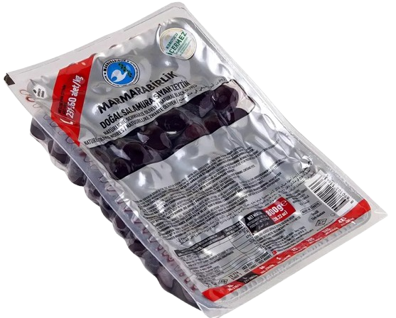 Svarta Oliver Naturella 800g