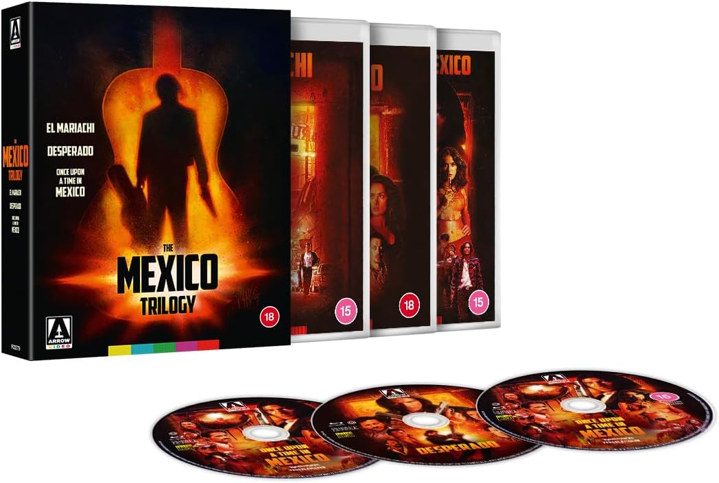 The Mexico Trilogy - El Mariachi / Desperado / Once Upon A Time In Mexico (ej svensk text) (Blu-ray) - 3