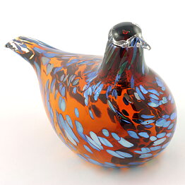 オイバ・トイッカ  ガラスの鳥  Pekkasiini  ペッカシーニ  1994年  25cm〈箱付き〉