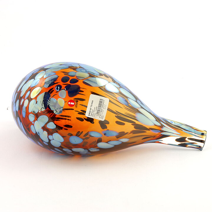 オイバ・トイッカ  ガラスの鳥  Pekkasiini  ペッカシーニ  1994年  25cm〈箱付き〉
