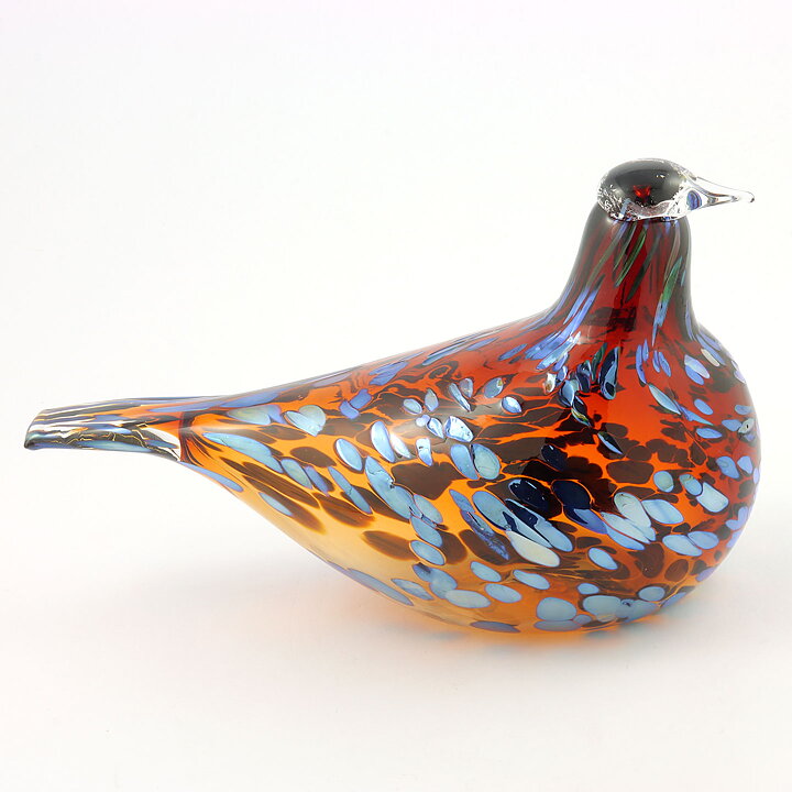 オイバ・トイッカ  ガラスの鳥  Pekkasiini  ペッカシーニ  1994年  25cm〈箱付き〉