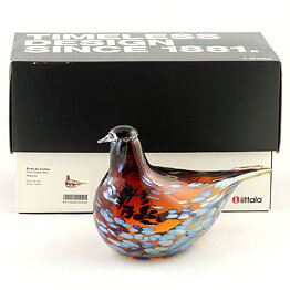 オイバ・トイッカ  ガラスの鳥  Pekkasiini  ペッカシーニ  1994年  25cm〈箱付き〉