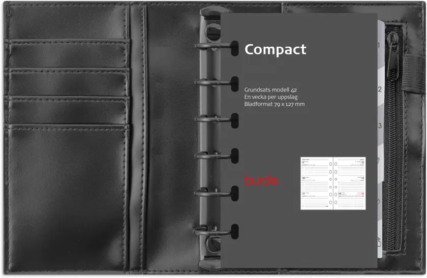 Compact Systemkal 27 svart - 2