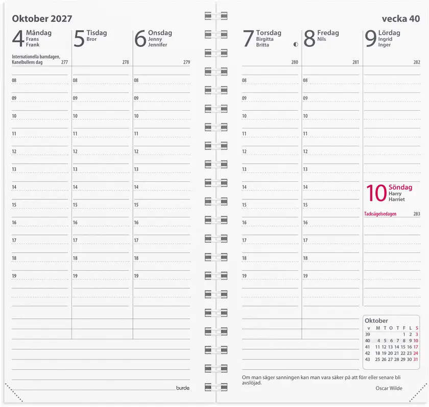Planner kal Interplano II 27