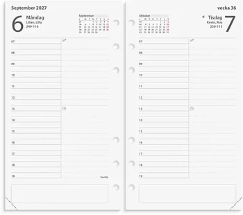 Regent kalendersats Agenda 27