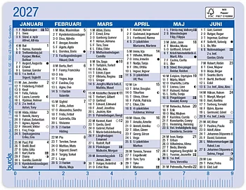 Kalenderkort 2027