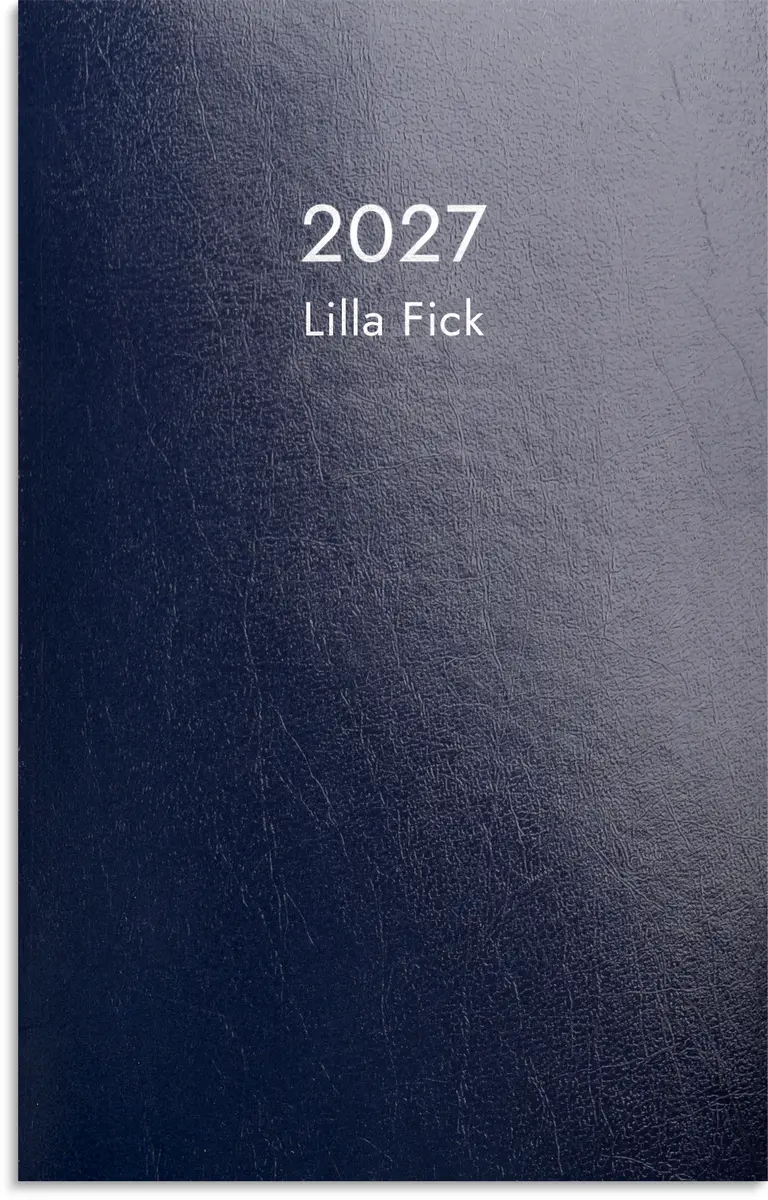 Kalender Lilla Fick 27 blå