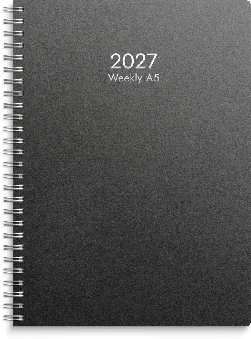Kalender 2027 Weekly A5 refill